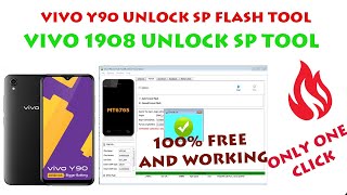 How To Unlock Vivo Y90 1908 pin Paittern Frp Sp Flash Tool  Vivo Y90 Unlock With Sp Flash Tool [upl. by Eltrym]