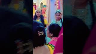 Shri Krishna Rukmani Vivah Maa tulsa aur Shaligram ka Vivahshotvideo 1 [upl. by Etram]