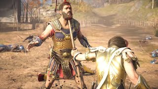 Assassins Creed Odyssey  Brasidas death [upl. by Bunow]