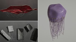 Attach Dynamic Wires to Any Object in C4D  Cinema 4D Tutorial Free Project [upl. by Bywoods]