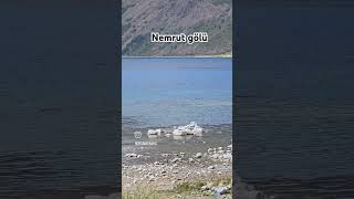 Nemrut gölü keşfet travel keşfetteyiz reels nature gezgin gezilecekyerler live love turkey [upl. by Soulier]