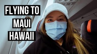 Flying to Hawaii in 2021  travel vlog YOW→ OGG [upl. by Schreib]