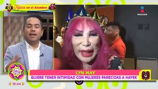 Lyn May no quiere morir sin haber tenido relaciones con una mujer  Sale el Sol [upl. by Akayas]