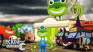 Halloween Special V1  Gecko 2D  Learning Videos for Kids [upl. by Annid634]