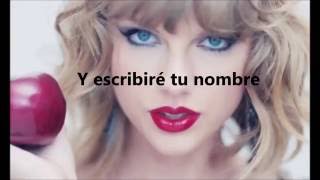 Taylor Swift  Blank Space Letra en Español [upl. by September]