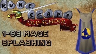 OSRS Splashing Guide F2P  Get 199 Magic while AFK CHEAP [upl. by Sinaj]