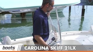 Carolina Skiff Sea Chaser 21LX Bay Runner First Look Video [upl. by Butler286]