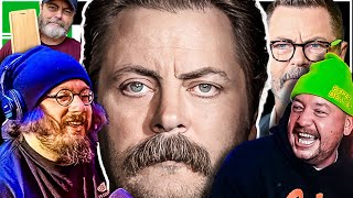 Nick Offerman OUTED as a PHONY Enterprise Ban Guitars amp MOM Torture  Sam Hyde Nick Rochefort [upl. by Eelrac]