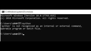 How to add python and anaconda to path  fix cmd prompt error python not recognized 2020 [upl. by Brunhild]