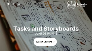 HCI2024  Lecture 7  Tasks and Storyboards [upl. by Faxen]