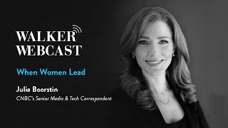 When Women Lead Julia Boorstin CNBCs Senior Media amp Tech Correspondent [upl. by Yemac]