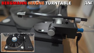 BERGMANN MAGNE AIRBEARING TURNTABLE  LINEAR TRACKER [upl. by Demetra]