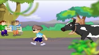 Tintu Mon Comedy  Pashu  പശു  Tintu Mon Non Stop Comedy Animation [upl. by Kwon265]