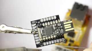 WIZnet W550ioW5500 to Espruino Pico Shim Soldering [upl. by Gundry]