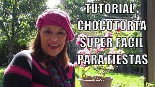 COMO HACER CHOCOTORTARECETA FACIL Y RAPIDARECIPE [upl. by Gardas]