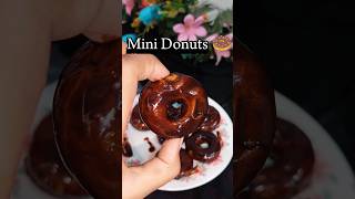 Mini Donuts 🍩 Recipe  by Romas kitchen shorts minidonuts ytshorts cooking [upl. by Elime765]