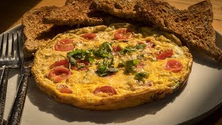 Asparagus and Tomato Frittata [upl. by Shulem]