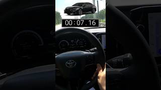 2025 Toyota Camry XSE Hybrid 060 Test  25L 4cyl hybrid  ECVT  FWD  225 hp  4847 mpg shorts [upl. by Aetnuahs]