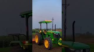 new John Deere 5405 4wd 😆😆💚👍👍 viralshort tractor jhondeere [upl. by Grizel615]