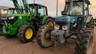 The 2024 Hastings Tractor Fish and Chip Run Vehicles Parked up [upl. by Alegnatal]