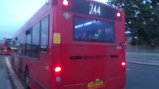 Decent Engine Upgrade Copying ENL94  GAL SE73 On Bus Route 244 Part 2 6 [upl. by Ragas]