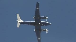 Royal Navy Hawker Beechcraft King Air Avenger 350 T1 ZZ502 750NAS Naval Air Squadron Culdrose [upl. by Randene]