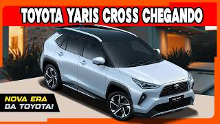 🔥 NOVO TOYOTA YARIS CROSS 2025 EM BREVE NO BRASIL PARA SER O MELHOR CARRO JÁ LANÇADO PELA TOYOTA [upl. by Ainoloppa]