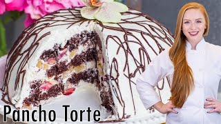 UNIQUE Pancho Torte Recipe  Chocolate Cherry Cake [upl. by Nipsirc]