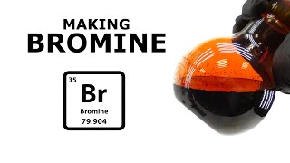 Making Bromine – A Deadly Red Liquid Element [upl. by Kask]