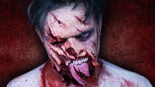 The GORIEST makeup Ive ever done  Zombie Makeup Tutorial [upl. by Iruyas]