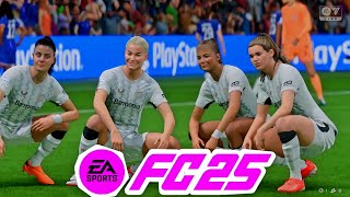 EA SPORTS FC25  BAYER LEVERKUSEN VS CHELSEA  WOMENS CHAMPIONS LEAGUE  4K HDR [upl. by Ojok]