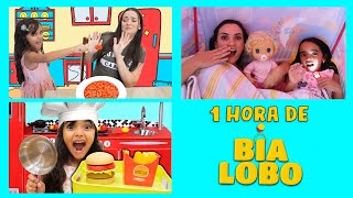 BIA LOBO 1 HORA DE VIDEO COM MAMÃE [upl. by Eseyt571]