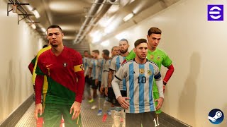 eFootball 2024  Portugal Vs Argentina  Official Gameplay  4K [upl. by Anuska]