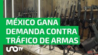 Corte de EU falla a favor de México en demanda contra empresas fabricantes de armas [upl. by Kiersten]