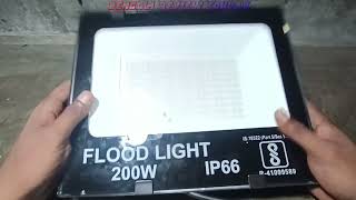 Gesto 200W Waterproof Led Lights Review In Bengali [upl. by Erinn]