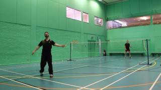 DYNAMIC BACKHAND CLEAR  BADMINTON [upl. by Marzi]