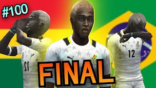 A GRANDE FINAL DA COPA DO MUNDO CONTRA O BRASIL  PES 2013 PS2 RUMO AO ESTRELATO 100 [upl. by Joao84]