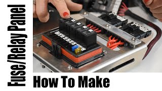 The Best Way To Make A Relay Fuse Panel Automotive Wiring [upl. by Congdon]