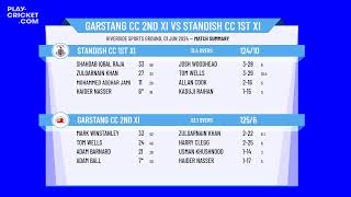 Garstang CC 2nd XI v Standish CC 1st XI [upl. by Hanus404]