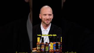 Get ready for Vince Vaughn on Hot Ones 😂 [upl. by Abehsile]