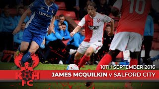 Harriers 10 Salford 100916 Maccas wonder winner [upl. by Makell214]