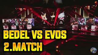 BEDEL VS EVOS 2MATCH M3 WORLD CHAMPİONSHİP 1080P Mobile Legends Bang Bang [upl. by Vachell]