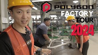 Inside Polygon Bikes  Polygon Factory Tour [upl. by Rydder259]