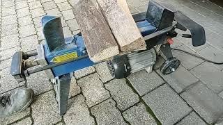 CMI 4T Woodsplitter hydraulic oil change  CMI 4 t Holzspalter Hydraulikölwechsel [upl. by Faxon]