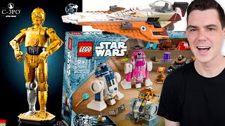 LEGO Star Wars SUMMER 2024 Jedi Bob UPDATE the WEIRDEST set yet and C3PO [upl. by Suravat664]