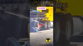 Sister in trucking shows her technique for securing her skateboard trucker truckdriver semitruck [upl. by Yereffej]