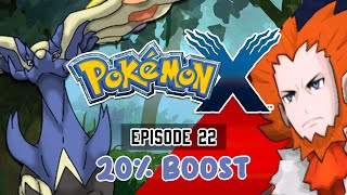 Pokémon X Randomizer│EP22│FIGHTING THE BIG BOSS [upl. by Tisman]