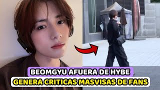 EL VIDEO DE BEOMGYU DE TXT FUERA DE HYBE CAUSA INDIGNACION Y CRITICAS DE FANS [upl. by Negaem]