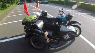 Présentation sidecar Dnepr MT11  Paris Dunkerque 2018  IPstore  Louyetmotor [upl. by Hepsibah]