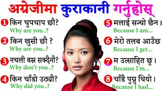 How to Learn English Language Easily for Fluent Daily Use Speaking with Nepali Meanings amp Sentences [upl. by Ylecara664]